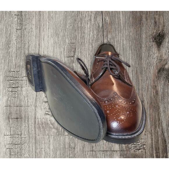 Vintage JB Stafford wingtip men’s dress shoes size 10